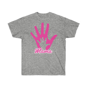 Mom and Baby Hand T-Shirts - Ultra Comfy Mom Shirts - T-Shirt for Mom - Unisex Ultra Cotton Tee - T-Shirts
