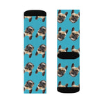 Custom Pet Socks, Custom Dog Socks, Custom Cat Socks, Photo Socks - Sublimation Socks