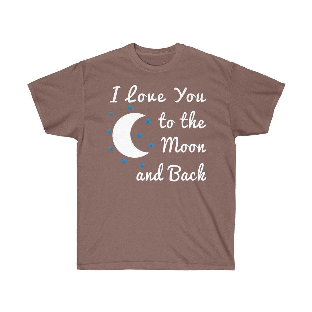 I Love You To The Moon & Back T-Shirt - Tees - Unisex Cotton T-Shirts