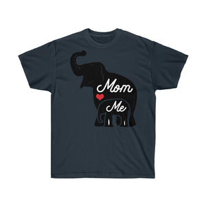 Happy Mother's Day - Mama Elephant Shirt - Little Calf Elephant - Unisex Ultra Cotton Tee - T-Shirts