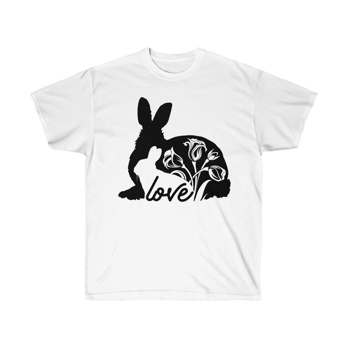 Bunny Mom Love - Unisex Ultra Cotton Tee - Gift for Mom - T-Shirts