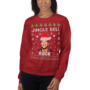 Jingle Bell Rock - Ugly Christmas Sweater, Ugly Christmas Sweatshirt, Funny Christmas Sweater