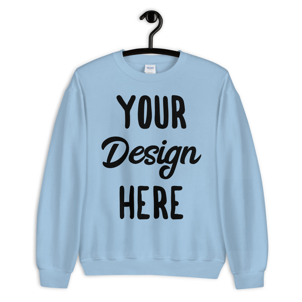 Custom Sweatshirt, Personalized Sweatshirt - Custom Unisex Sweatshirt - Custom Photo Text on Sweatshirt