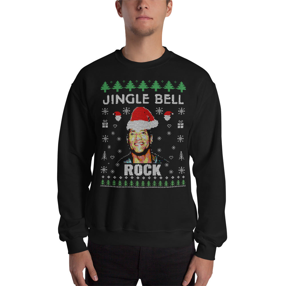 Jingle Bell Rock - Ugly Christmas Sweater, Ugly Christmas Sweatshirt, Funny Christmas Sweater