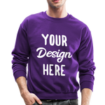Custom Sweatshirt - Your Custom Crewneck Sweatshirt - Personalized Sweatshirt - purple