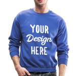 Custom Sweatshirt - Your Custom Crewneck Sweatshirt - Personalized Sweatshirt - royal blue